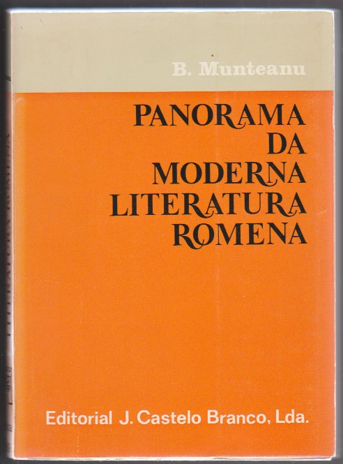 PANORAMA DA MODERNA LITERATURA ROMENA